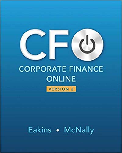 Revel for Corporate Finance Online -- Instant Access, 2E Stanley Eakins, William McNally Test Bank