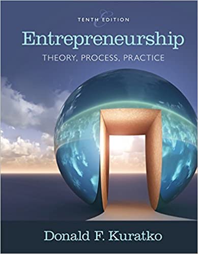 Entrepreneurship Theory, Process, and Practice , 10th Edition Donald F. Kuratko Test Bank