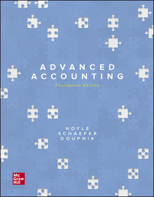 Advanced Accounting 14th Edition By Joe Ben Hoyle and Thomas Schaefer and Timothy Doupnik (Test Bank + Solution manual)