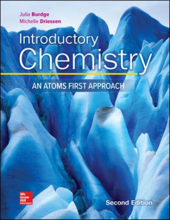 Introductory Chemistry: An Atoms First Approach 2nd Edition Julia Burdge Test bank