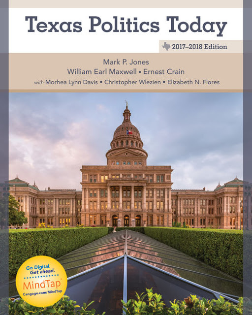 Texas Politics Today 2017-2018 Edition 18th Edition Jones Test bank