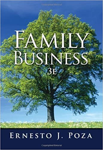 Family Business, 3rd Edition Ernesto J. Poza Instructors Solution Manual