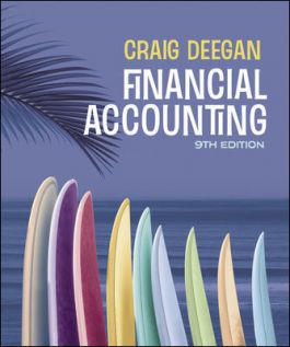 Financial Accounting, 9e ( AU) edition , Craig Deegan, 2019 Test Bank