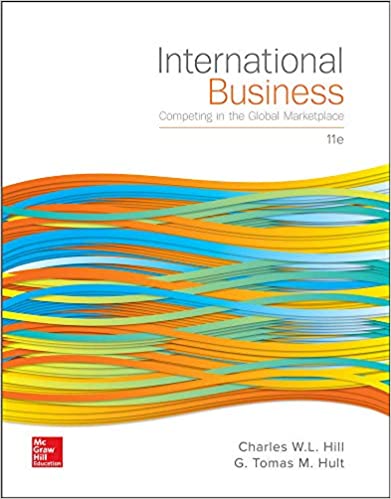 International Business Competing in the Global Marketplace 11th Edition By Charles Hill and G. Tomas M. Hult Test Bank
