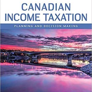 Canadian Income Taxation, 2019-2020 22nd Edition Buckwold, Kitunen, Roman Test Bank and solution manual