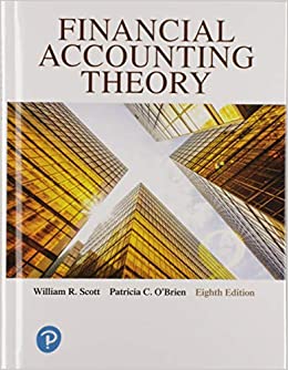 Financial Accounting Theory, 8EWilliam R. Scott, Patricia O'Brien, 2020 Instructor's Solutions Manual