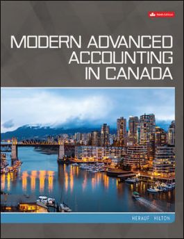 Modern Advanced Accounting in Canada, 9e Darrell Herauf, Murray W. Hilton, 2019 Test Bank and Solutions Manual