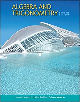 Algebra and Trigonometry, 4th Edition James Stewart, Lothar Redlin, Saleem Watson Test Bank