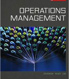 Operations Management, 6ce Canadian edition J. Stevenson, Hojati, Cao Test Bank