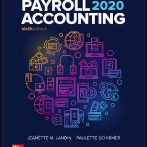 Payroll Accounting 2020 6th Edition By Jeanette Landin and Paulette Schirmer 2020 Test Bank