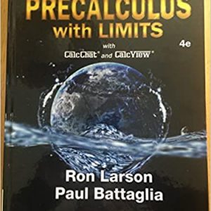 Precalculus with Limits, 4th Edition Ron Larson, Paul Battaglia Test Bank