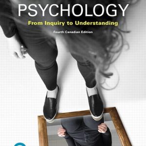 Psychology From Inquiry to Understanding, Fourth Canadian Edition 4E Scott O. Lilienfeld, Test Bank