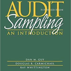 Audit Sampling An Introduction, 5e Guy Solution Manual