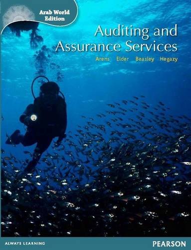 Auditing and Assurance Services (Arab World Edition) Alvin A Arens Randal J Elder Mark S Beasley Mohamed Hegazy, Test Bank PDF