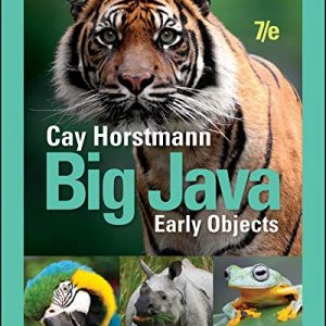 Big Java Early Objects, 7th Edition Cay S. Horstmann Test Bank HTML