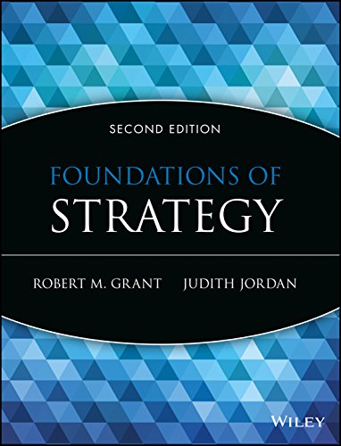 Foundations of Strategy, 2nd Edition Grant, Jordan Test bank