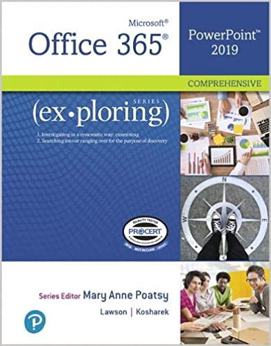 Presentations for Exploring Microsoft PowerPoint 2019 Comprehensive 1st Edition Mary Anne Poatsy Test Bank