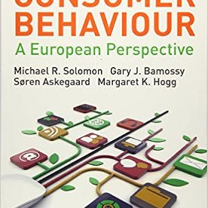 Consumer Behaviour A European Perspective, 6E Michael R. Solomon, IM