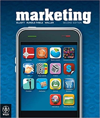 Marketing, 3rd (AU )Edition Elliott, Rundle-Thiele, Waller Test Bank