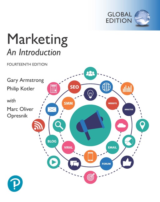 Marketing An Introduction, 14th Global Edition Gary Armstrong Test Bank