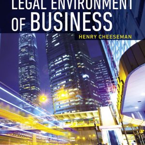 Presentations for Legal Environment of Business, 9th Edition Henry R. Cheeseman Test Bank