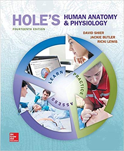 Hole's Human Anatomy & Physiology , 14e David Shier, Jackie Butler, Ricki Lewis, Test Ban k