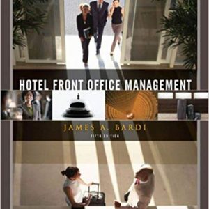 Hotel Front Office Management, 5th Edition by James A. Bardi. Instructor Solution Manual
