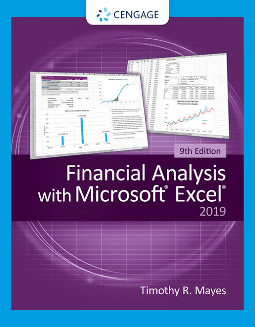 Presentations for Financial Analysis with Microsoft Excel 9th Edition Timothy R. Mayes Instructor's Manual