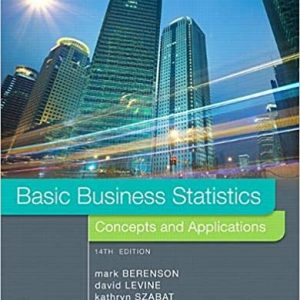 Basic Business Statistics, 14th Edition Mark L. Berenson, Test Bank
