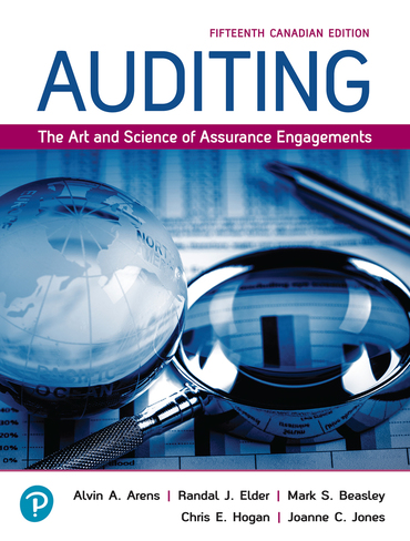 Auditing The Art and Science of Assurance Engagements 15E Canadian Test bank