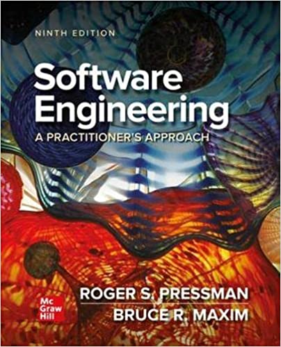 Software Engineering A Practitioners Approach 9th Edition By Roger Pressman and Bruce Maxim Test bank