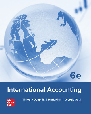 International Accounting 5th EditionTimothy Doupnik Test Bank